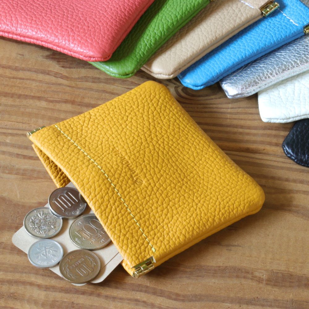 ミニ財布 コインケース 選べるカラー レザー 柔らか コインケース 財布 小銭入れ カード入れ 小物入れ