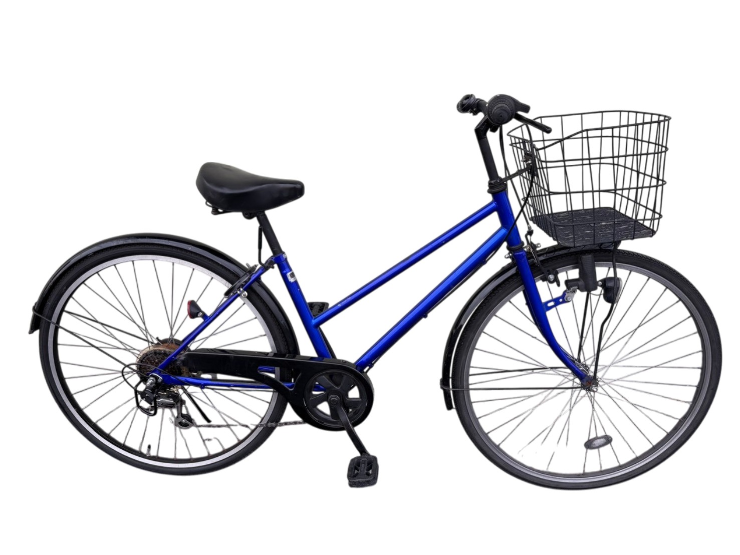 D708　★限定特価★ 中古自転車 【　26インチ　軽快車　青　】 本州・四国・九州店舗受取限定】軽快自転車 ダカラットベース 26インチ