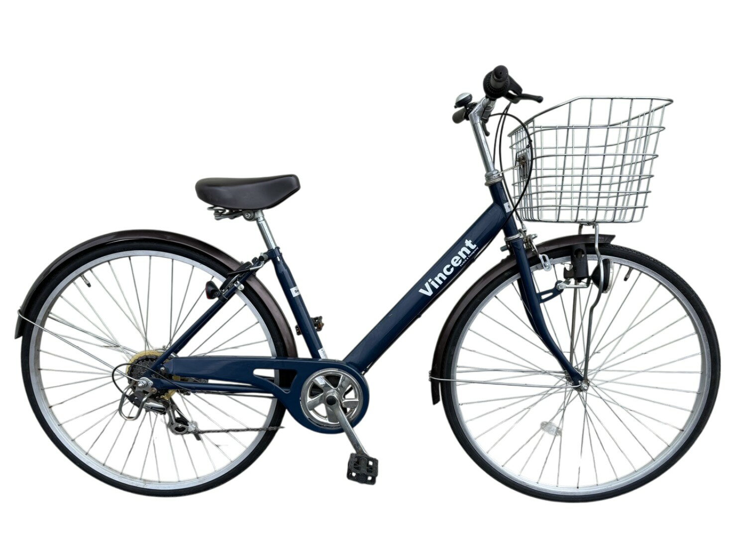 Rakuten - 中古自転車 Vincent 27インチ ダイナモライト 外装6段ギア 自転車 #442