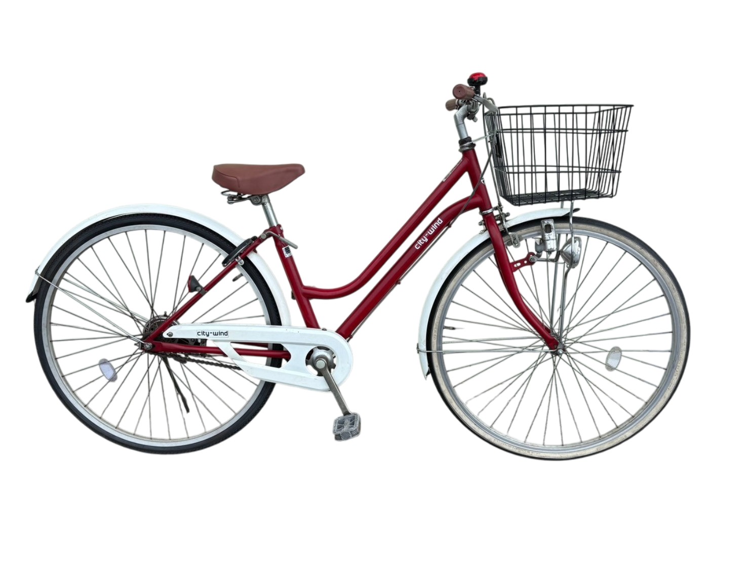 楽天市場】ワインレッド（シティサイクル｜自転車・サイクリング