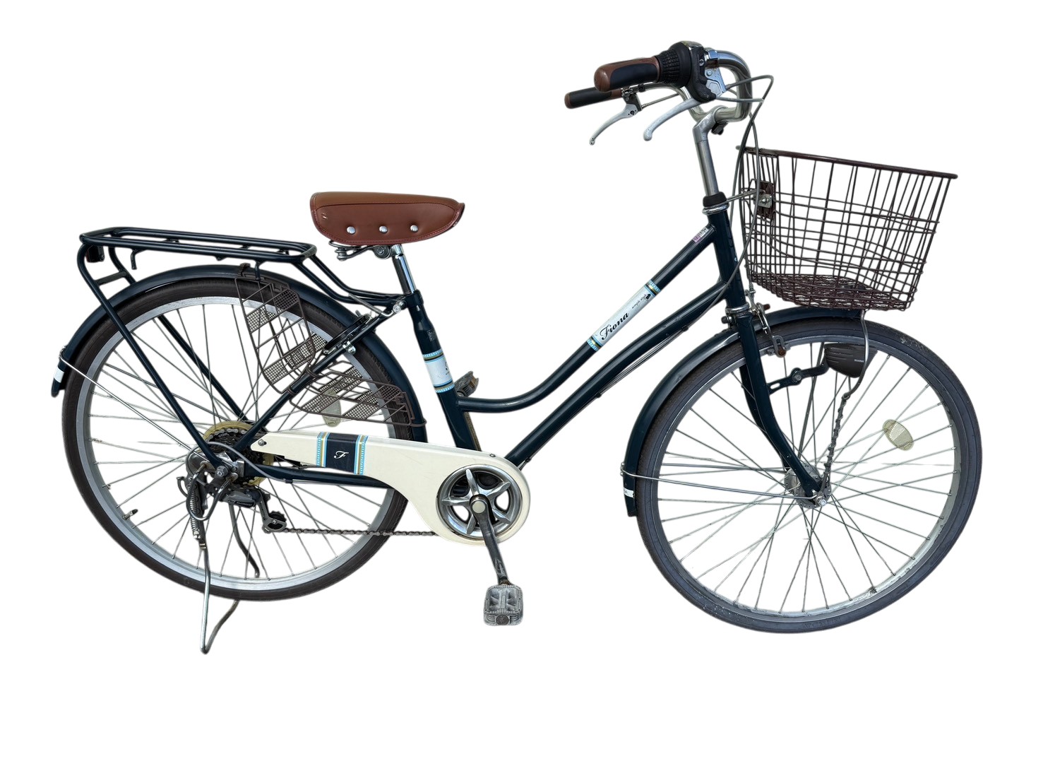 楽天市場】自転車 26インチ オートライト（カラーネイビー）（自転車