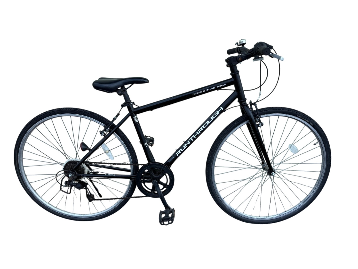 中古自転車 RUNTHROUGH 700×35c 外装6段ギア クロスバイク 自転車 #485