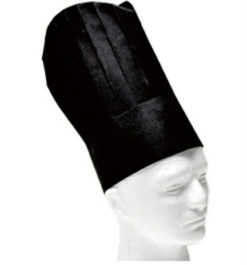 ピコ シェフハット ブラック 30cm（10枚入）PC35690D JAN:5025254001530