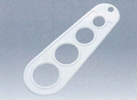 エンテック　707　パスタメジャー　白　バラ　※小箱に入ってません　JAN:4976391111891