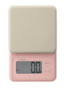 ドリテック デジタルスケール「ブロート」KS-626PK 1kg ピンク キッチンスケール JAN:4536117 038354