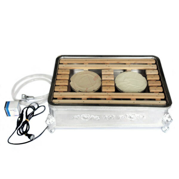 【在庫限り★特別価格】和田助製作所　SW　18-8　ローズ蛍光灯付氷彫刻飾台28インチ　28’’ 650型　1602-..