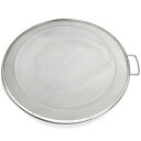 【在庫限り★特別価格】新越ワークス(スリースノー)18-8 寸胴アミぶた 中 外径51cm 16メッシュ JAN:4989083305539 ※新品 在庫処分品
