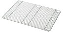 TS 18-8ステンレス角バット用網 細目 4枚取用JAN:4989083303986