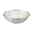 本間冬治工業(株) 弁慶 18-8 半月揚げざる 45cm【HF-65】JAN:4977544000659