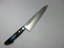 兼元 日本鋼 共口金 黒合板柄 牛刀 270mm