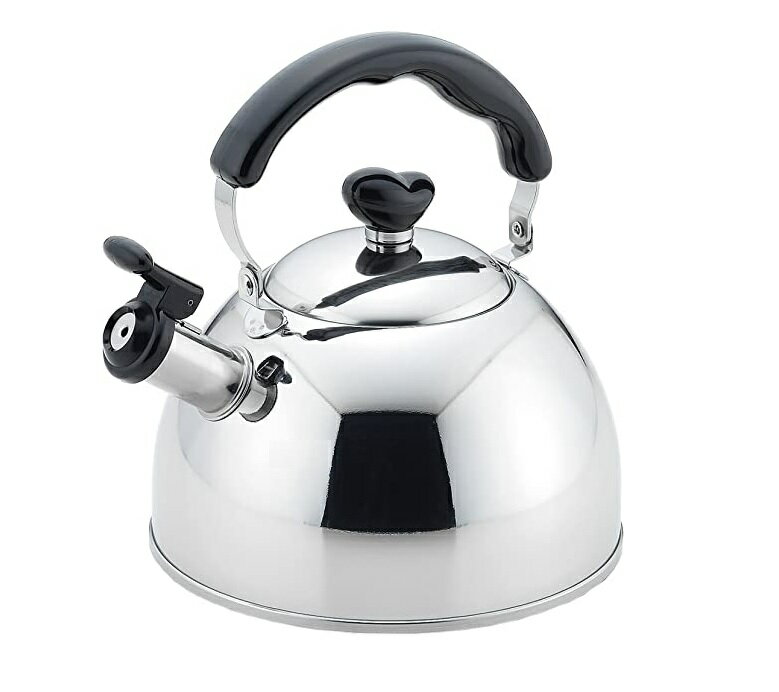 (有)竹井器物製作所　18-8　エクセレントシェフ　笛吹きケットル　2.5L　JAN:4938897010498