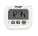 タニタ デジタル丸洗いタイマー 100分計 TD-376N ホワイト JAN:4904785537620