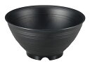 エンテック KM-260B 多用丼 黒 渦紋 1.4L メラミン樹脂製 JAN:4976391133008