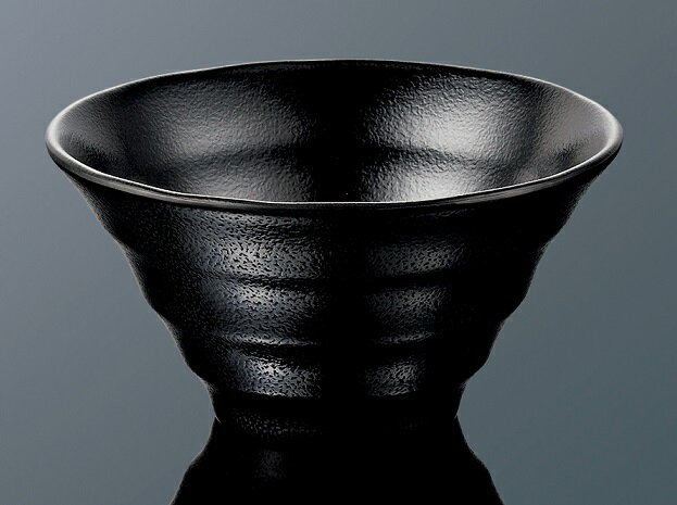 国際加工　メラミン食器　たくみ庵　A89B　切立麺鉢　黒　1.2L　JAN：4960784101507