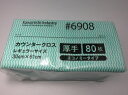 川西工業(株)#6908 カウンタークロス エコノミー厚手レギュラー(80枚入) グリーンJAN:4906554159736