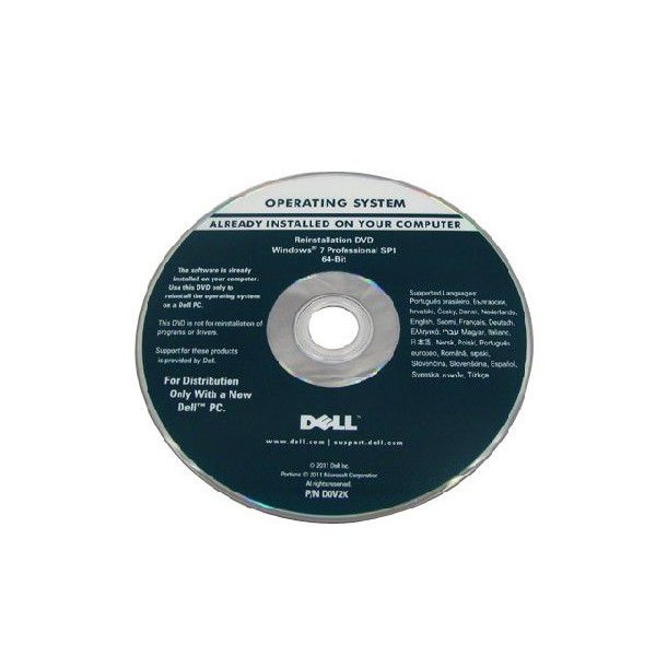 DELL ǥ  ꥫХǥ Windows 7 Professional SP1 64-bit ޥ