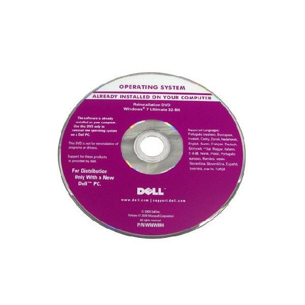 DELL デル 専用 リカバリディスク Windows7 Ultimate 32bit マルチ言語 DELL専用のWindows7 Ultimate 32bitリカバリディクスです。 DELL リカバリディスク Windows7 Ultimate 32bit/マルチ言語 メディア：DVD 商品のご返品について リカバリディスクのご返品につきましては、いかなる理由であれ受け付けられません。 ※初期不良等（ディスクが読み込め位場合）のみ交換を受付いたします。 ※プロダクトキーは付属しません。 ※コチラの商品は自己解決が出来る方向けの商品となりますのでご注文の際にはご注意ください。 当店ではサポート等につきましては一切行っておりません。※コチラの商品は自己解決が出来る方向けの商品となりますのでご注文の際にはご注意ください。 当店ではサポート等につきましては一切行っておりません。