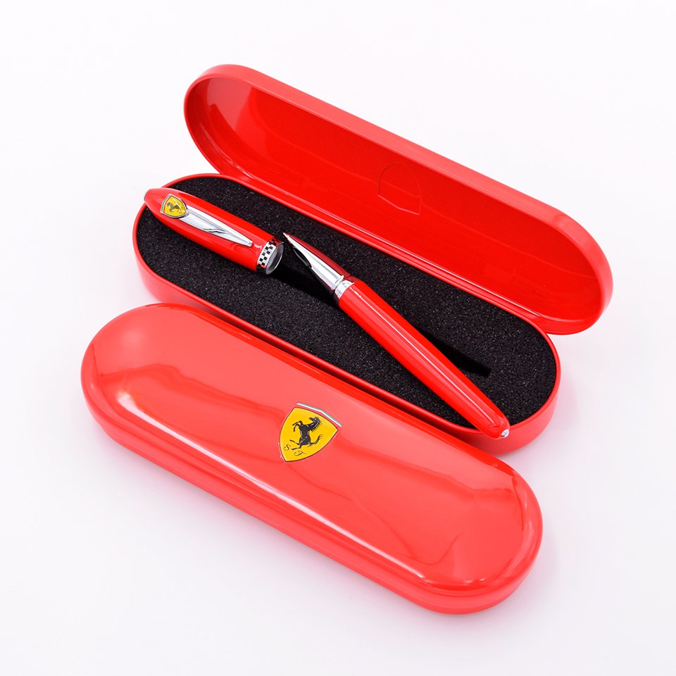 ムジェロ フェラーリ ボールペン レッド オフィシャル 公式 ライセンス製品 58289 L7256K Scuderia Ferrari Mugello スクーデリア C キャップあり