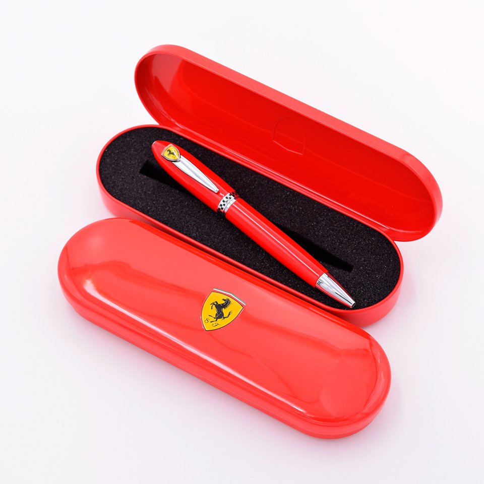 ムジェロ フェラーリ ボールペン レッド オフィシャル 公式 ライセンス製品 58288 Scuderia Ferrari Mugello スクーデリア C キャップなし