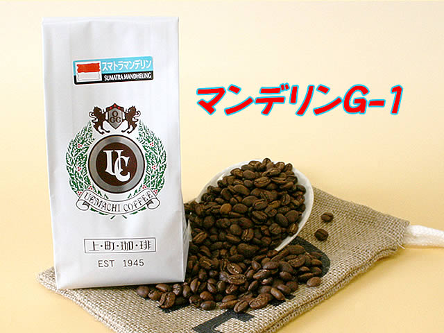 インドネシア マンデリン コーヒーG-1　スペシャル　（珈琲　豆／粉）　100g