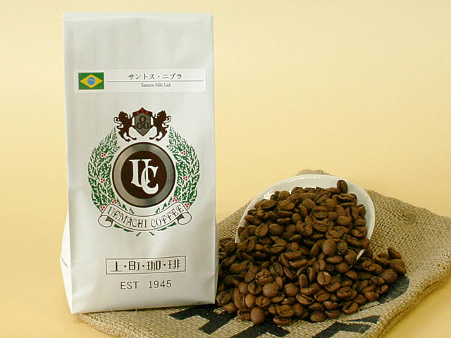 スペシャルティコーヒー【ブラジル】サントス・ニブラ （珈琲　豆／粉）100g　上町珈琲