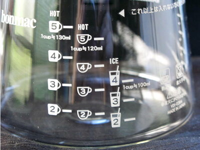 1つ穴円すい形ドリッパーホット&アイスコーヒーメーカー(1-4杯用)日本製