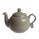 【英国LONDON POTTERY】ロンドンポタリー2杯用 ティーポット(グレー)2CUP用(600ml)　1〜2人用