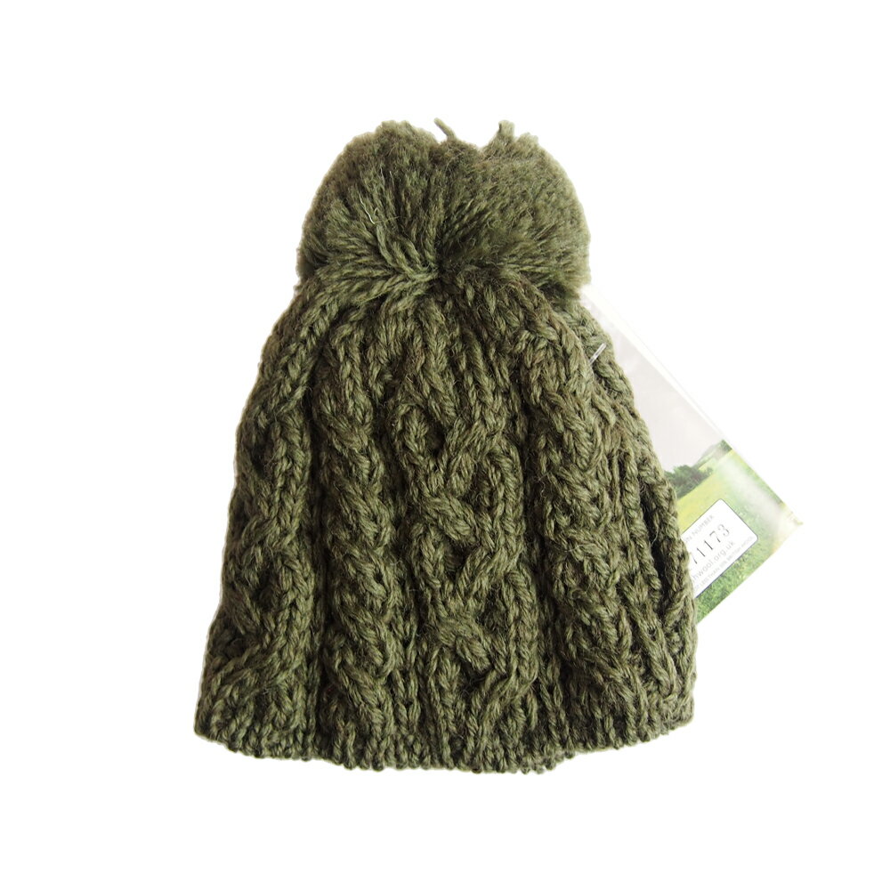 【イギリス製】ハイランド2000 ティーコジー2杯用 オリーブ（※ポットは別売りです）