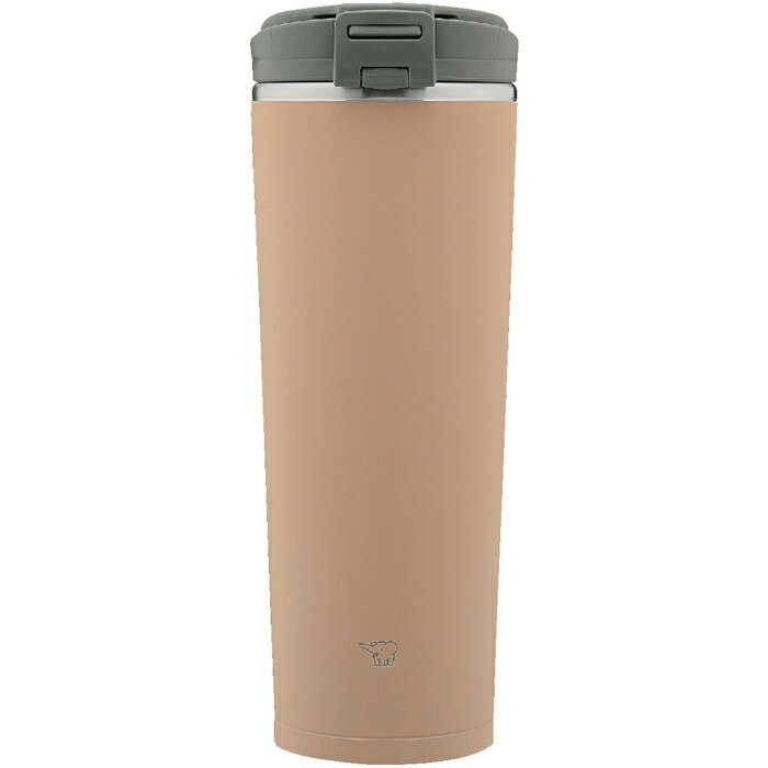 象印 SX-KA40-CM キャリータンブラー フリップタイプ シナモンベージュ 0.4L シームレスせん 水筒 タンブラー ZOJIRUSHI 象印マホービン