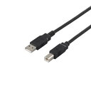 バッファロー iBUFFALO USB2.0ケーブル1.0m ブラック BSUAB210BK 送料無料