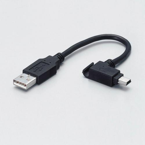 【正規代理店】 エレコム USB-MBM5 モバイル用USBケーブル USB ( A ) オス-USB ( miniB ) オス 0.1m M モバイルUSBケーブル