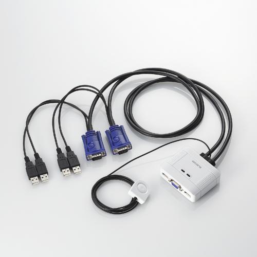 【正規代理店】 エレコム KVM-KUSN USB