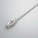【2個セット】 エレコム LD-GPY/WH2 Cat6準拠 LANケーブル ランケーブル インターネットケーブル ケーブル Gigabit やわらかケーブル ...