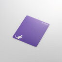 面白いマウスパッド 【正規代理店】 エレコム MP-111E マウスパッド 動物シルエット animal mousepad かわいい ネコ パープル