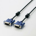 【正規代理店】 エレコム CAC-20BK/RS ディスプレイケーブル D-sub15ピン VGA-VGA スリム RoHs対応 2m ブラック CAC-20BK / RS RoHS準拠 D-Sub15ピン ( ミニ ) ケーブル / その1