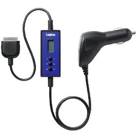ロジテック　iPod用車載用FMトランスミッター ブルーLAT-FMI02BU