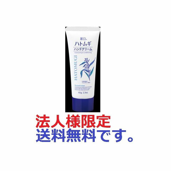 【960個セット】【法人様限定】 麗白 ハトムギハンドクリーム 65g