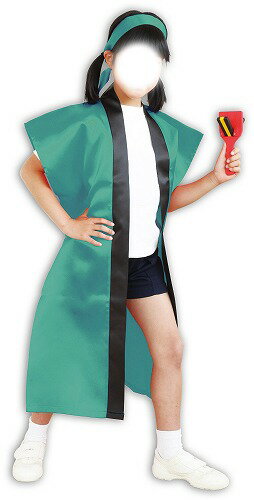 【10個セット】 アーテック ArTec サテンロングハッピ 緑 S ( ハチマキ付 ) 中学生 体育 ダンス よさこい 衣装 ピンク 応援 発表会 ハッピ 体育祭 ハチマキ付き ロング丈 子供 黄色 サテン お遊戯会 学芸会 応援団 グリーン お祭り 半纏 高品質