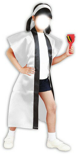 【2個セット】 アーテック ArTec サテンロングハッピ 白 L ( ハチマキ付 ) 体育 ダンス よさこい 衣装 ピンク 応援 発表会 大人 ハッピ 体育祭 ハチマキ付き ロング丈 学校教材 子供 黄色 サテン お遊戯会 学芸会 応援団 学校用品 お祭り 高品質