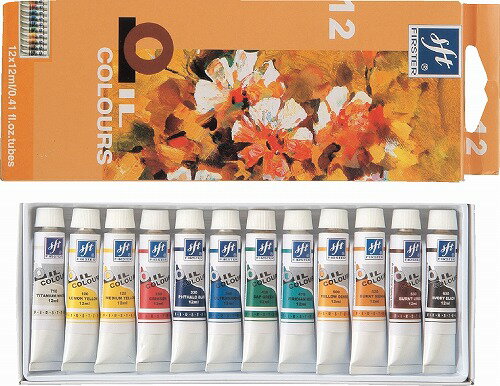 【 送料無料 】 アーテック ArTec ファースター油絵具 12ML 12色セット