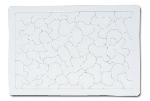 【10個セット】 アーテック ArTec ジグソーパズル B ( 60ピース ) 手作り 工作キット 自由工作 課題 ハンドメイド クラフト 玩具 美術 お正月 工作教室 宿題 学校教材 素材 頭がよくなるパズル 学校用品 白無地 自由研究セット 自作 パズル 高品質