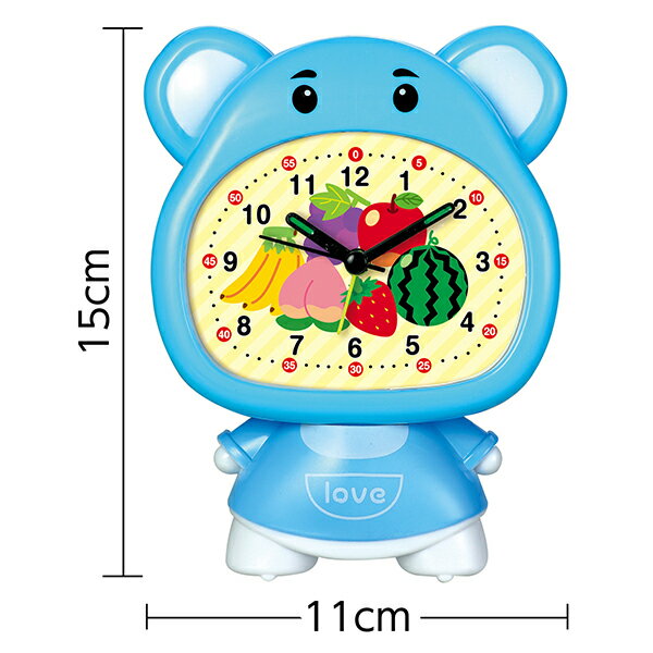 【2個セット】 アーテック ArTec めざまし時計 フルーツ おしゃれ 置時計 子供用 果物 園児 生活 キッズグッズ 入学祝に 学校教材 子供 キャラクター 学校 プレゼントシリーズ 教材 可愛い 置き時計 男の子 学校用品 おもちゃ 知育玩具 ブルー 高品質