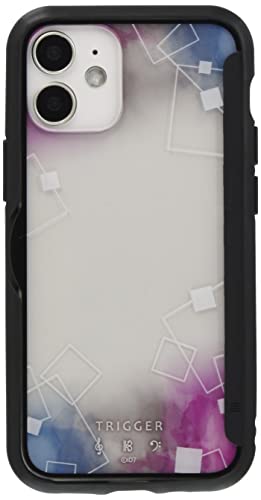 グルマンディーズ バンダイ アイドリッシュセブン SHOWCASE iPhone12 mini(5.4インチ)対応ケース TRIGGER(トリガー) IDS-15B ブラック
