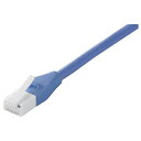 バッファロー BSLS6ANU02BL Cat6A ツメの折れないLANケーブル 0.2m ブルー Cat6A BUFFALO 送料無料