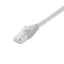 バッファロー BSLS6ANU50WH Cat6A ツメの折れないLANケーブル 5m ホワイト Cat6A BUFFALO 送料無料