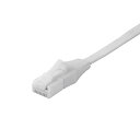 バッファロー BSLS6AFU30WH Cat6A ツメの折れないLANケーブル フラット 3m ホワイト Cat6A BUFFALO 送料無料