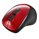 バッファロー BSMBB300RD 5ボタン Bluetooth5.0 BlueLED マウス レッド BlueLED式 BUFFALO 送料無料