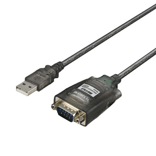 バッファロー BSUSRC0705BS USBシリアル変換ケーブル ブラックスケルトン 0.5m その他USBケーブル BUFFALO