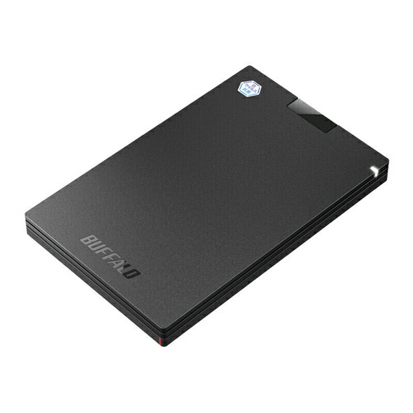 バッファロー SSD-PGVB500U3-B 抗ウイルス・抗菌ポータブルSSD USB3.2(Gen1) TypeA 外付SSD BUFFALO 送料無料