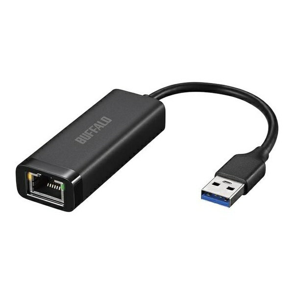 バッファロー LUA6-U3-AGTE-BK Giga対応 Type-A USB 3.2 Gen1 用 LANアダプター ブラック